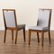 Baxton Studio Octavia ModernGrey Fabric Upholstered and Walnut Brown Finished Wood Dining Chair Set(2PC) PR 195-2PC-12143-ZORO - alternate 8